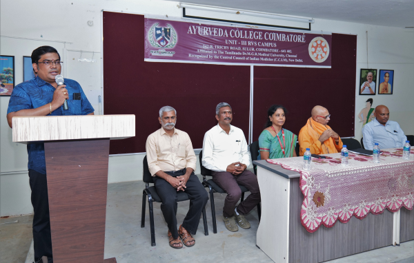 Lecture in association with Vishwa Ayurveda Parishad